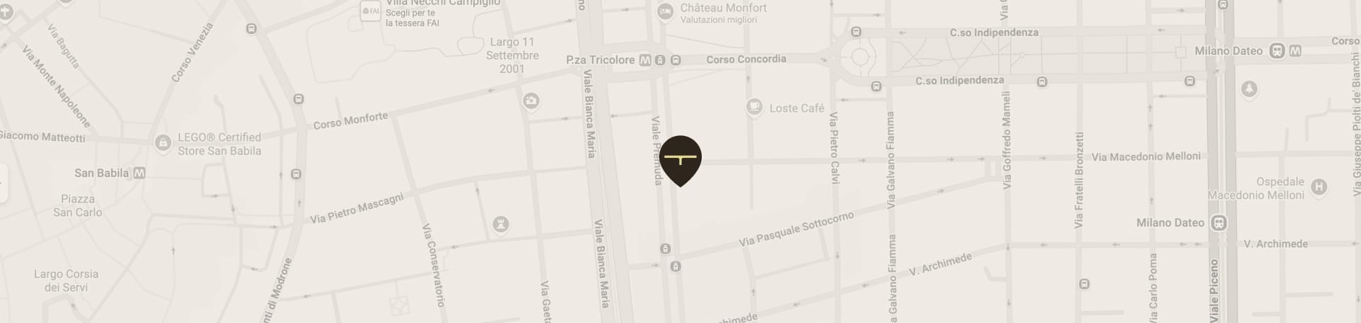 Sta contatti mappa d